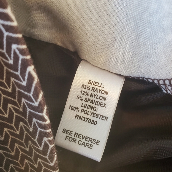 Cato Brown & White Blazer - Picture 11 of 12